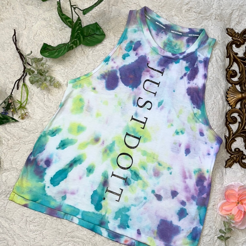 Tie Dye Nike Tank - Picture 1 of 5
